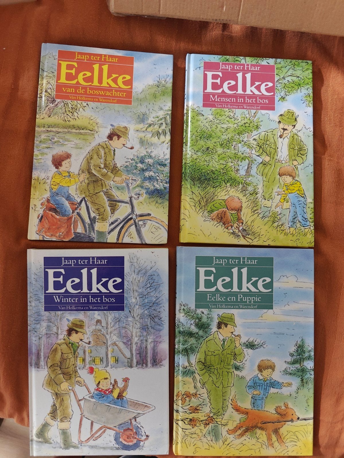 Eelke van Jaap Ter Haar - 4 harde kaft boekjes, Gelezen, Fictie algemeen, Ophalen of Verzenden, Jaap ter Haar