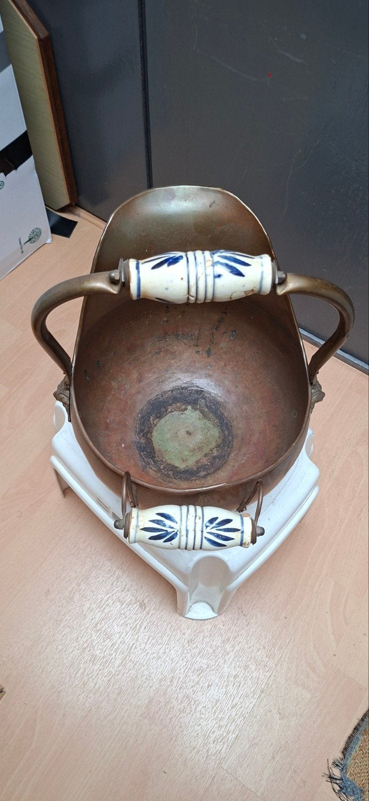 koperen ketel, Antiek en Kunst, Ophalen
