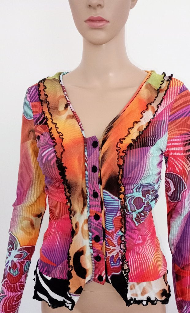 €1,95! top Ashley Brooke nieuwstaat S, Geel, Ophalen of Verzenden, Zo goed als nieuw, Zonder mouw