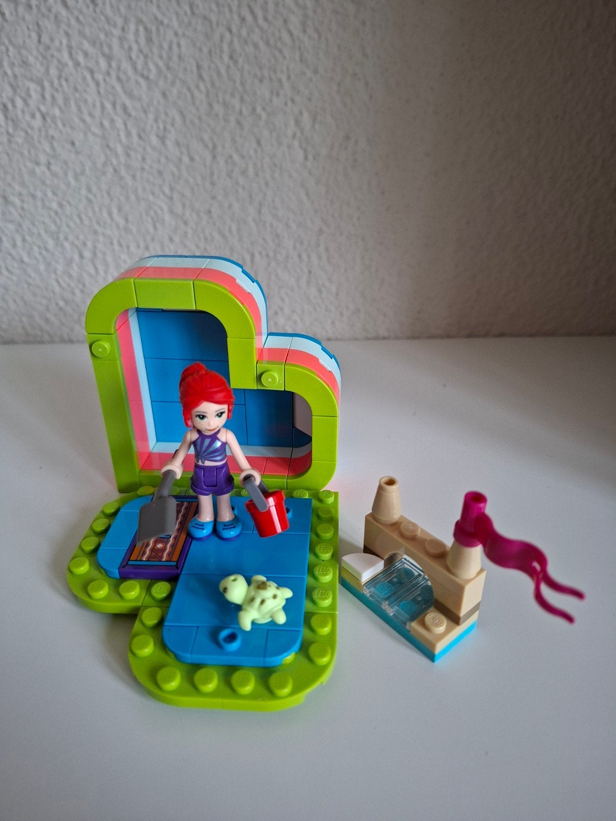 Lego Friends Mia's Zomerhartdoosje 41388, Lego, Friends, Ophalen of Verzenden, Zo goed als nieuw