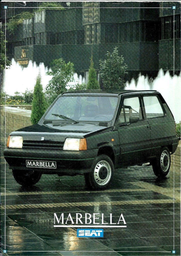 Folder Seat Marbella 1986, Ophalen of Verzenden, Gelezen, Overige merken