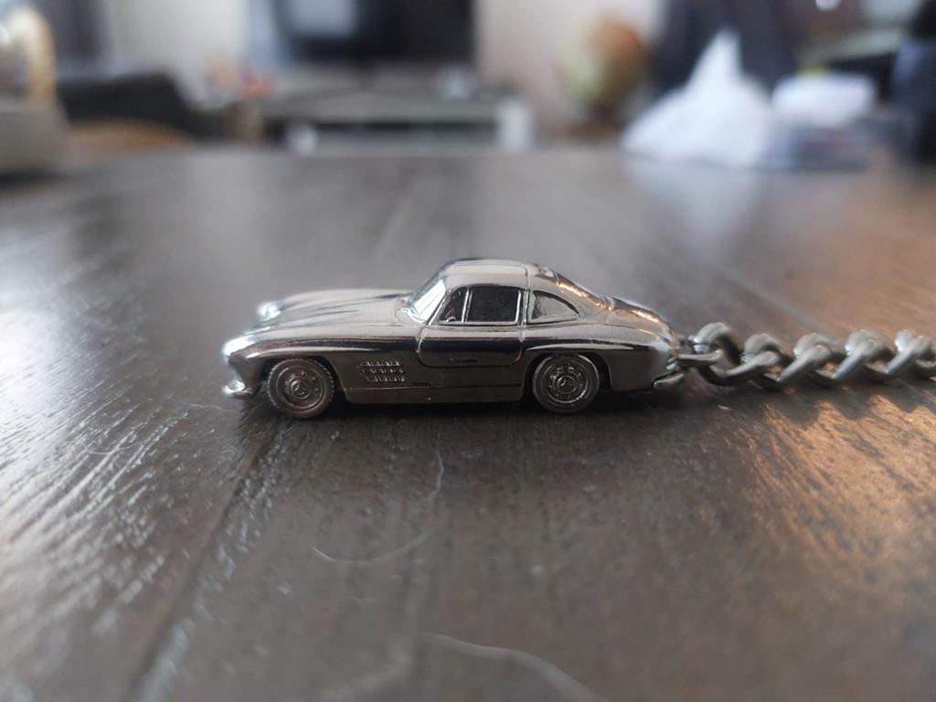 Burago Mercedes 300 SL Sleutelhanger - Nieuw in doos, Ophalen, Nieuw, Transport