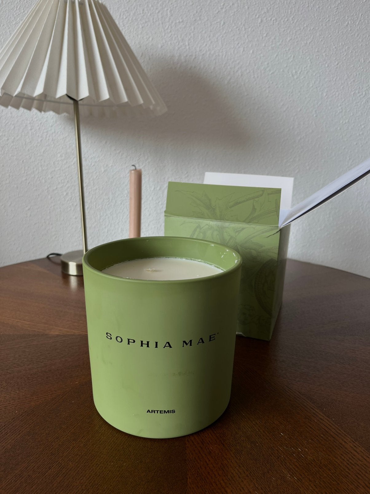 Artemis scented candle maxi van Sophia Mae, Overige materialen, Nieuw, Ophalen of Verzenden, Kaars
