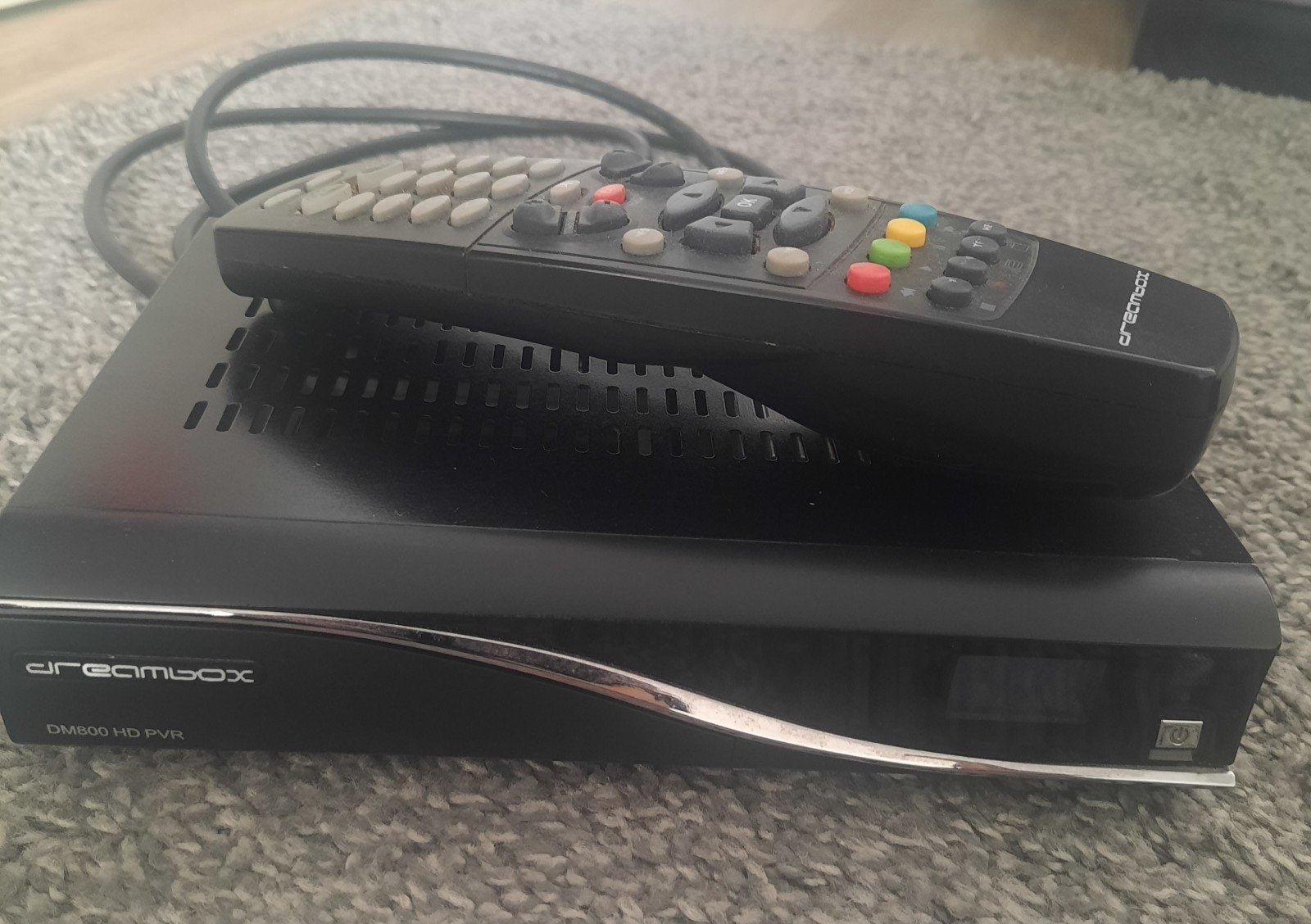 Dreambox DM800 HD PVR met afstandsbediening, Ophalen of Verzenden, Gebruikt, Harddiskrecorder