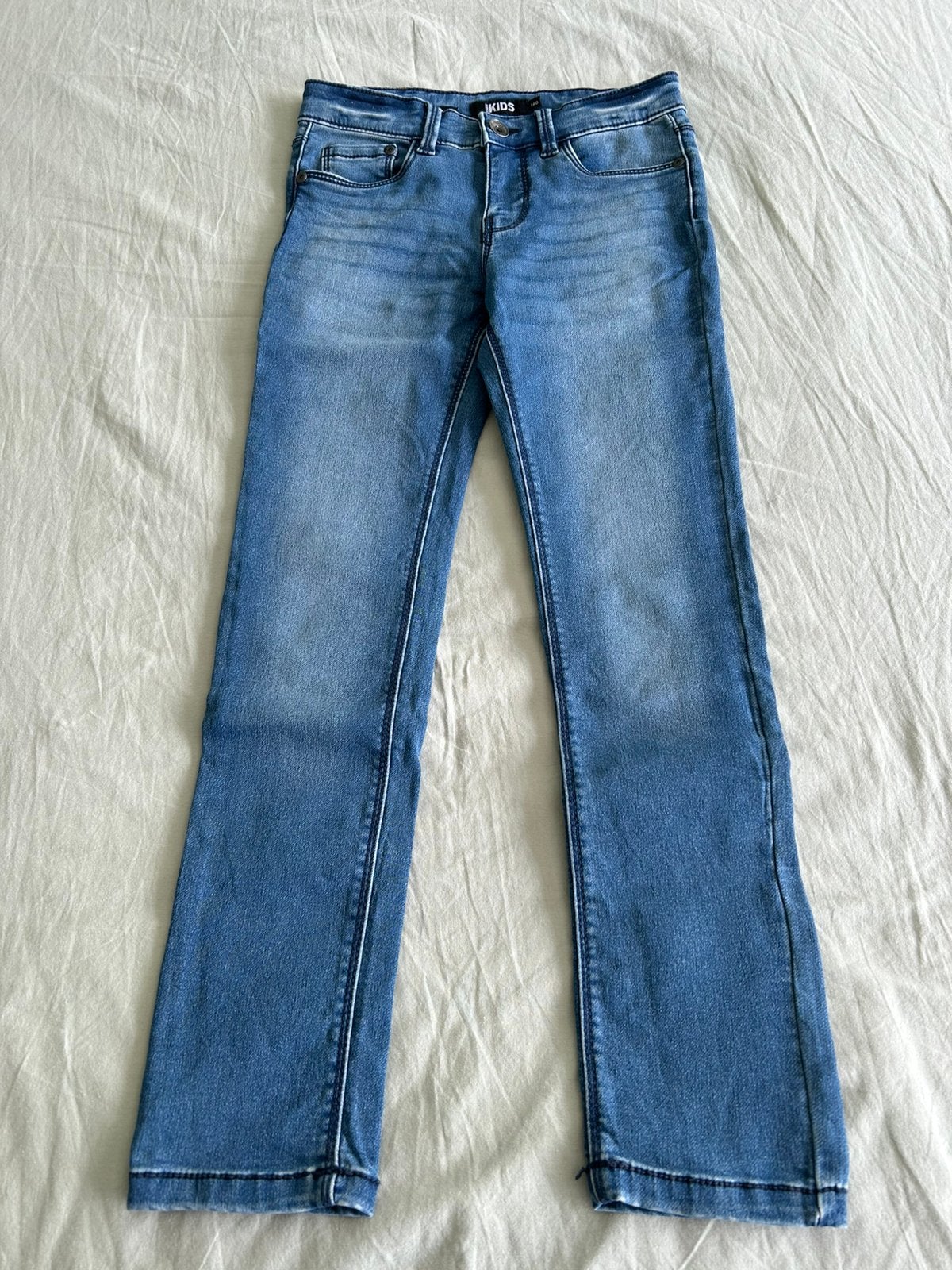 Skinny Fit jog jeans maat 140, Ophalen of Verzenden, Zo goed als nieuw, Jongen, Broek