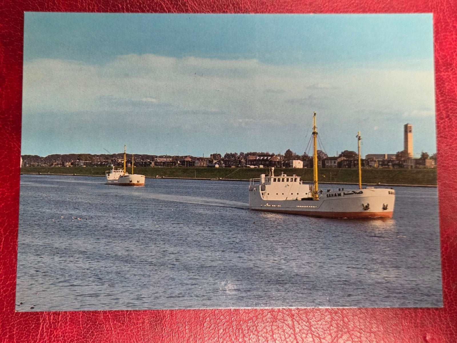 IJmuiden Noordzeekanaal met Gezicht op IJmuiden, Ophalen of Verzenden, 1960 tot 1980, Noord-Holland