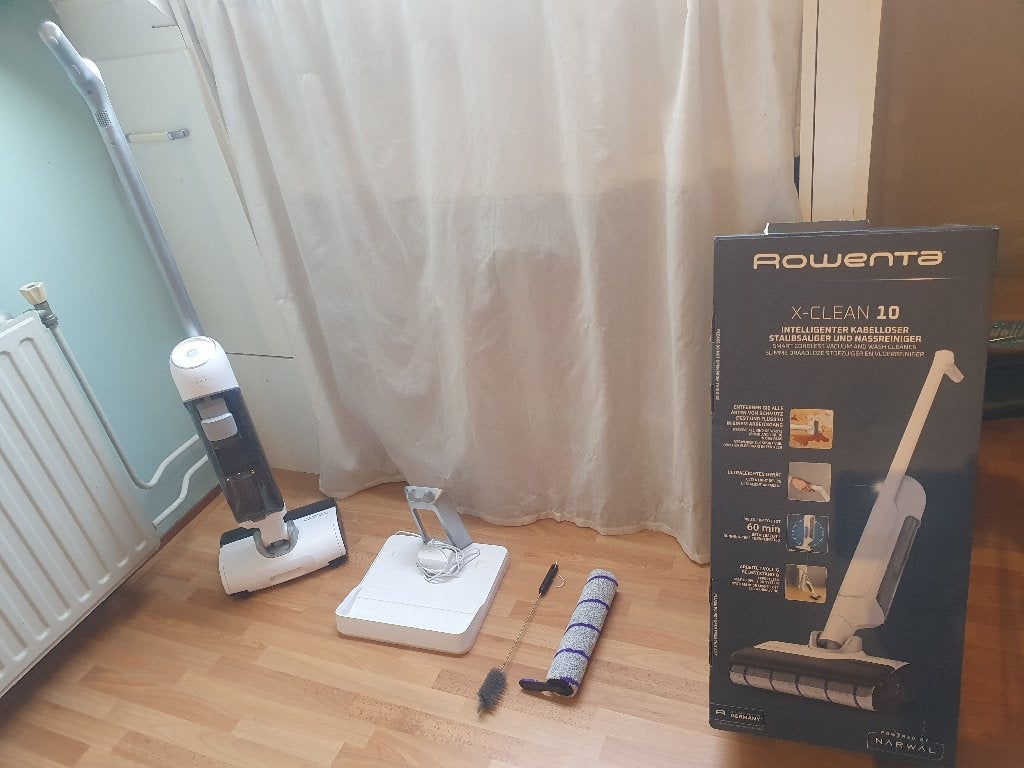ZGAN Rowenta X-clean 10 2-in-1 met extra accessoires, Rowenta, Ophalen of Verzenden, Minder dan 1200 watt, Reservoir