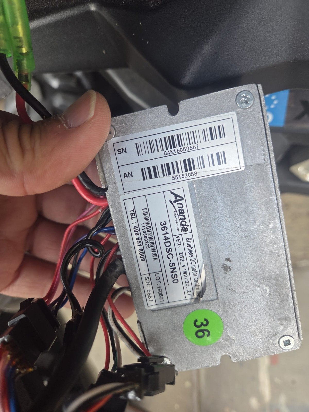 Ananda Brushless DC motor controller Sparta C2/C3 Batavus, Elektrische fiets, Overige materialen, Overige typen, Ophalen of Verzenden