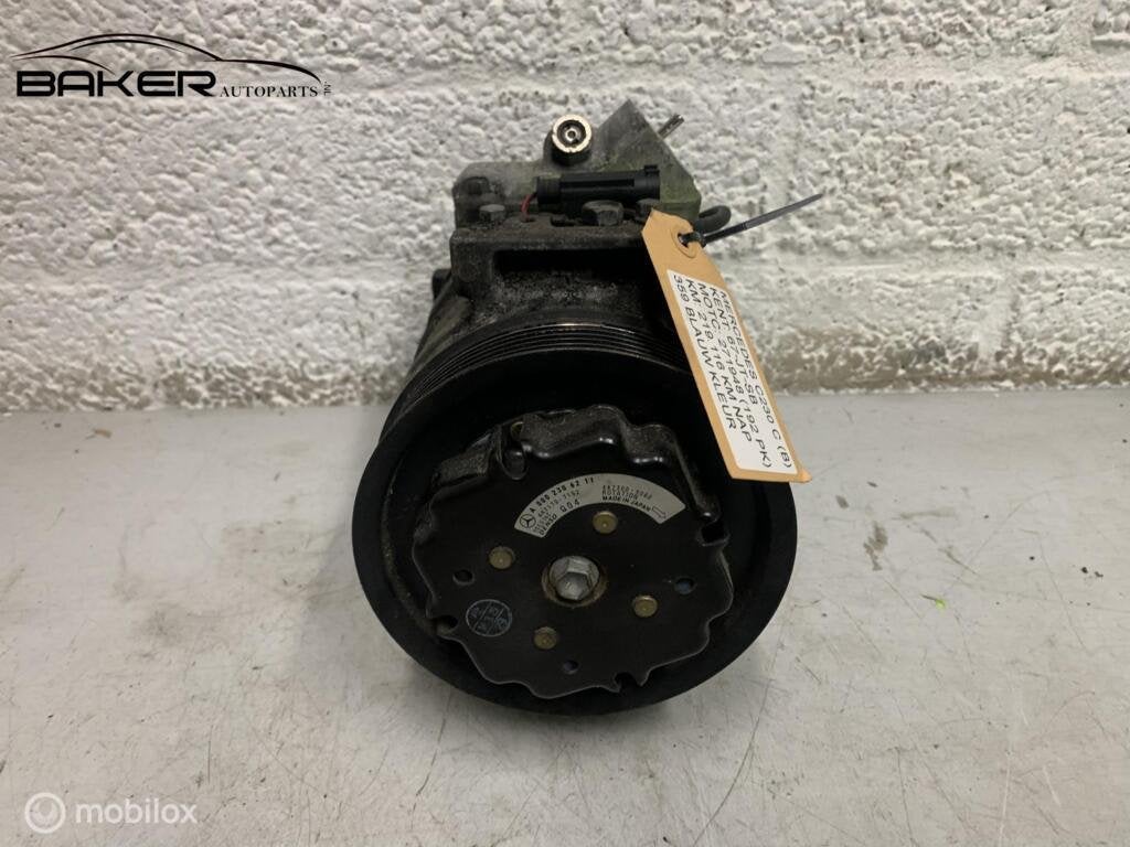 Aircocompressor Mercedes C-klasse Sportcoupé CL203 01-'08, Gebruikt, Mercedes-Benz, Ophalen of Verzenden, Mercedes-Benz