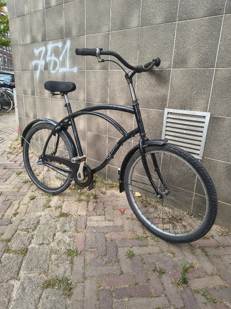 Mooie Cruiser, 3 versnellingen en terugtraprem, Ophalen, Terugtraprem, Sparta, Gebruikt