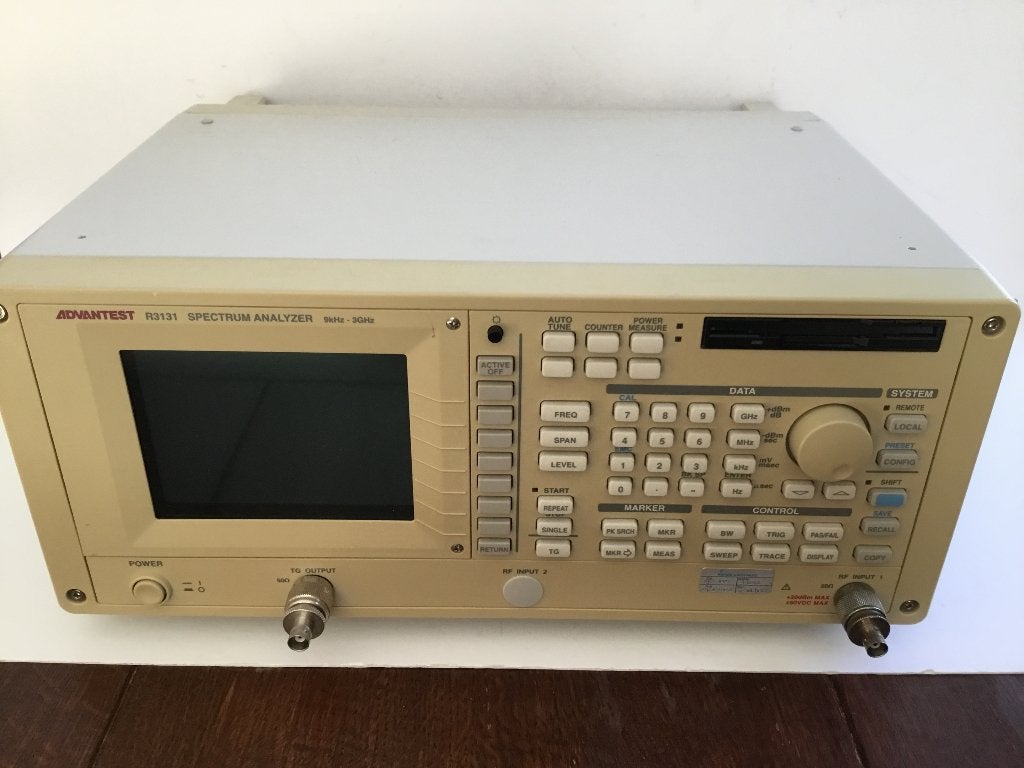 Advantest Spectrum Analyzer R3131, Doe-het-zelf en Verbouw, Meetapparatuur, Ophalen, Gebruikt, Elektriciteit