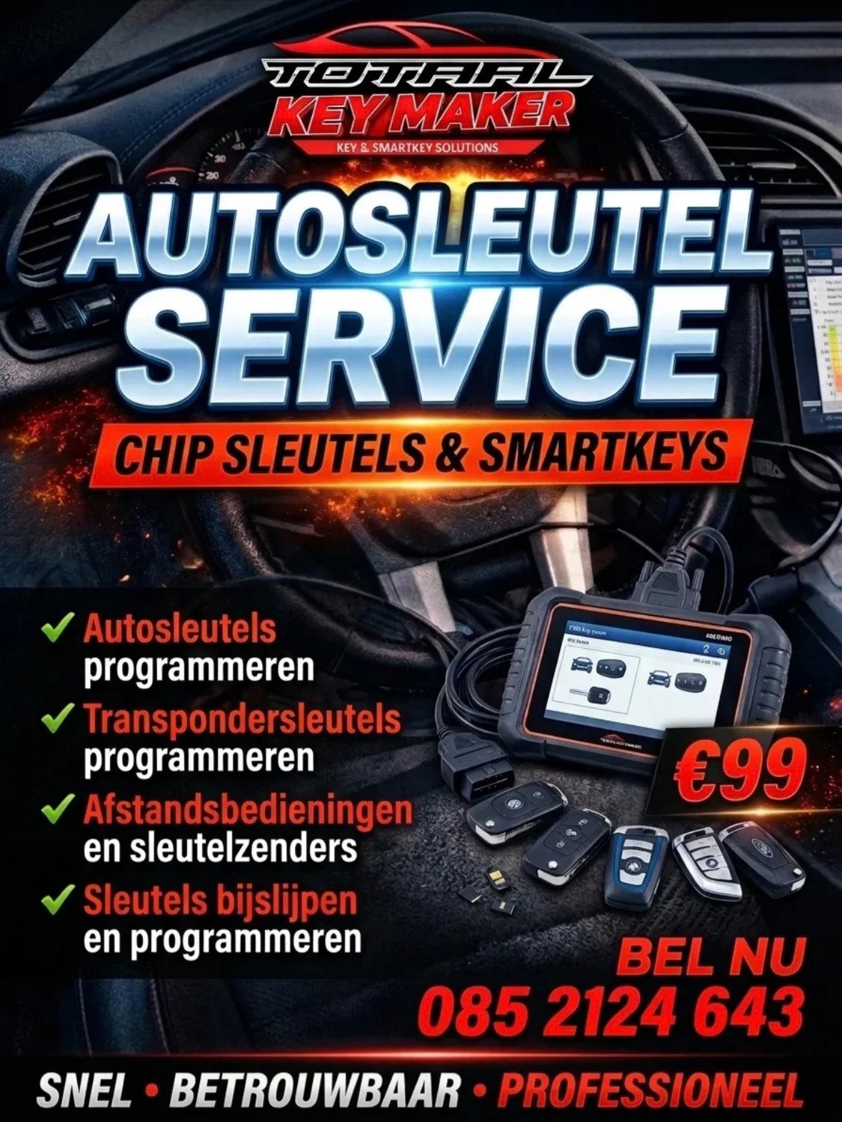 Autosleutel nodig? Meeste sleutels op voorraad, Ophalen of Verzenden, Nieuw, Skoda