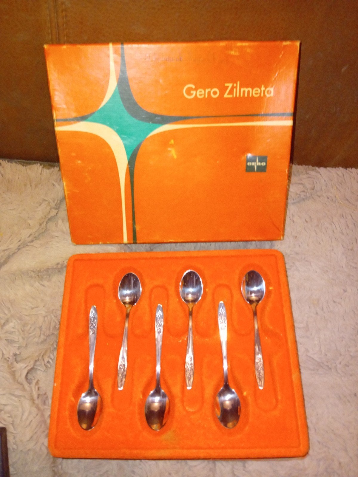 Gero Zilmeta vintage advocaat lepeltjes, Ophalen of Verzenden