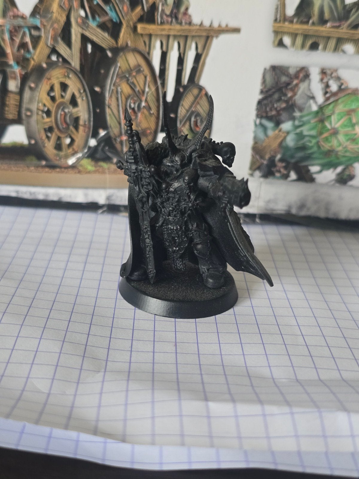 Chaos Lord oud model - Chaos Space marines Warhammer 40k, Figuurtje(s), Ophalen of Verzenden, Geverfd, Warhammer 40000