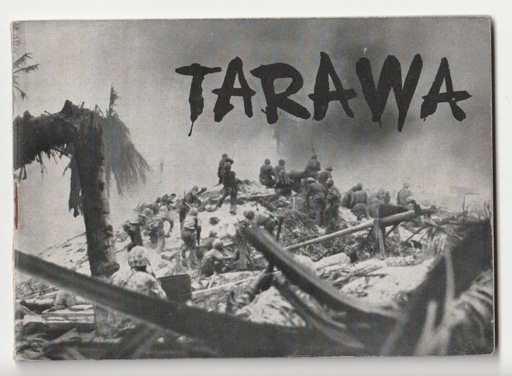 Boekje Tarawa slag Amerikaanse mariniers Pacific 1943, Amerika, Verzenden, X, Marine