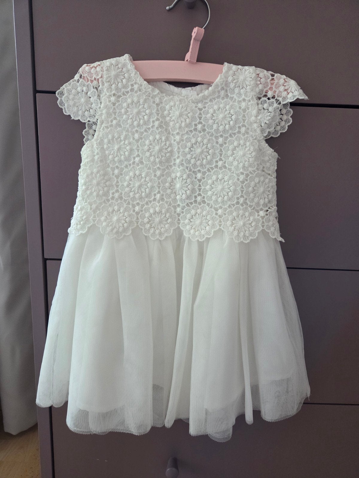 Feestelijk jurkje maat 80 - Zo goed als nieuw!, Kinderen en Baby's, Babykleding | Maat 80, Ophalen of Verzenden, Zo goed als nieuw