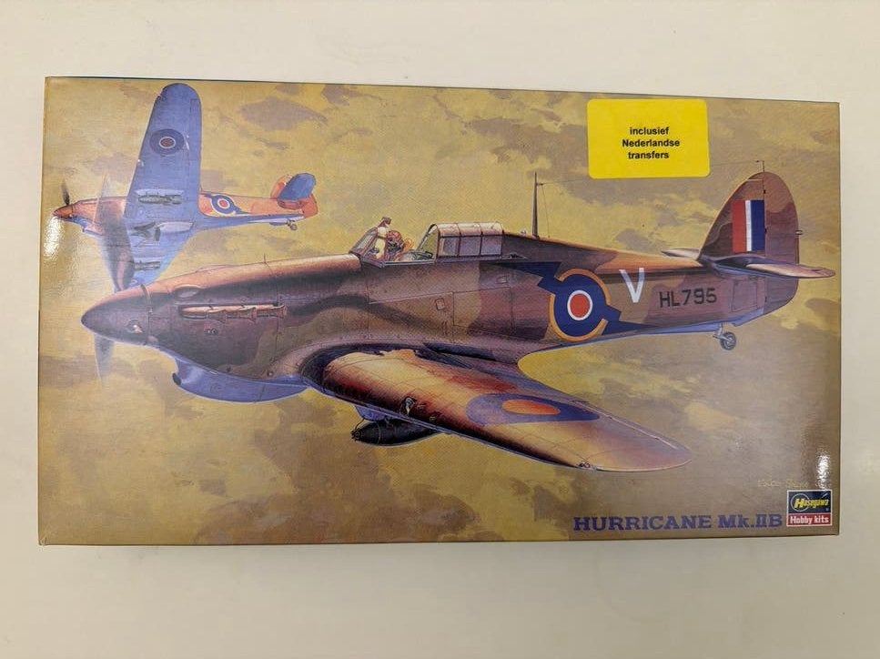 Hasegawa Hurricane Mk.IIB schaalmodel (1:48), Nieuw, Ophalen of Verzenden, Vliegtuig, Hasegawa
