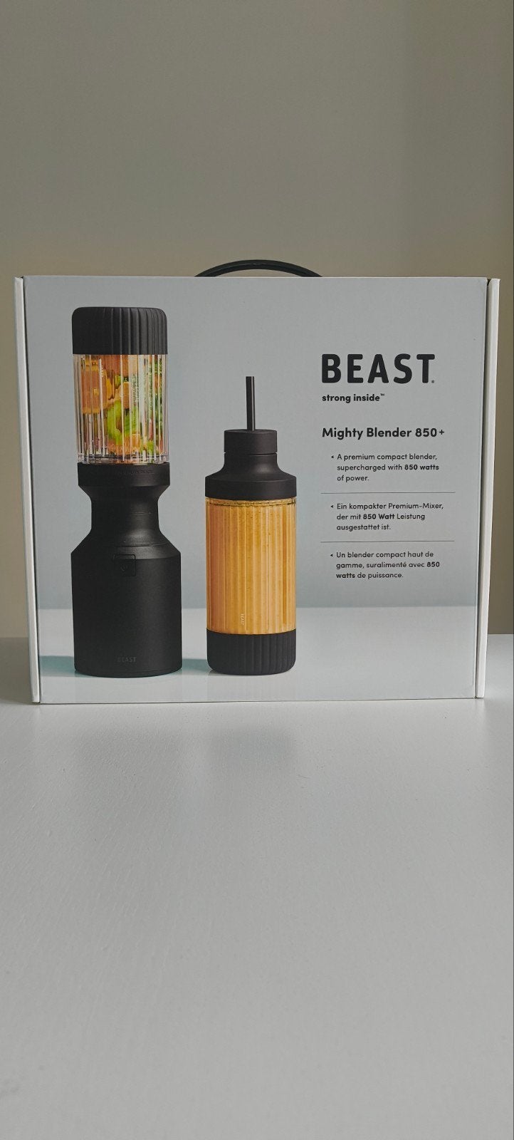 BEAST Mighty 850+ Blender, Ophalen of Verzenden, Nieuw, Blender