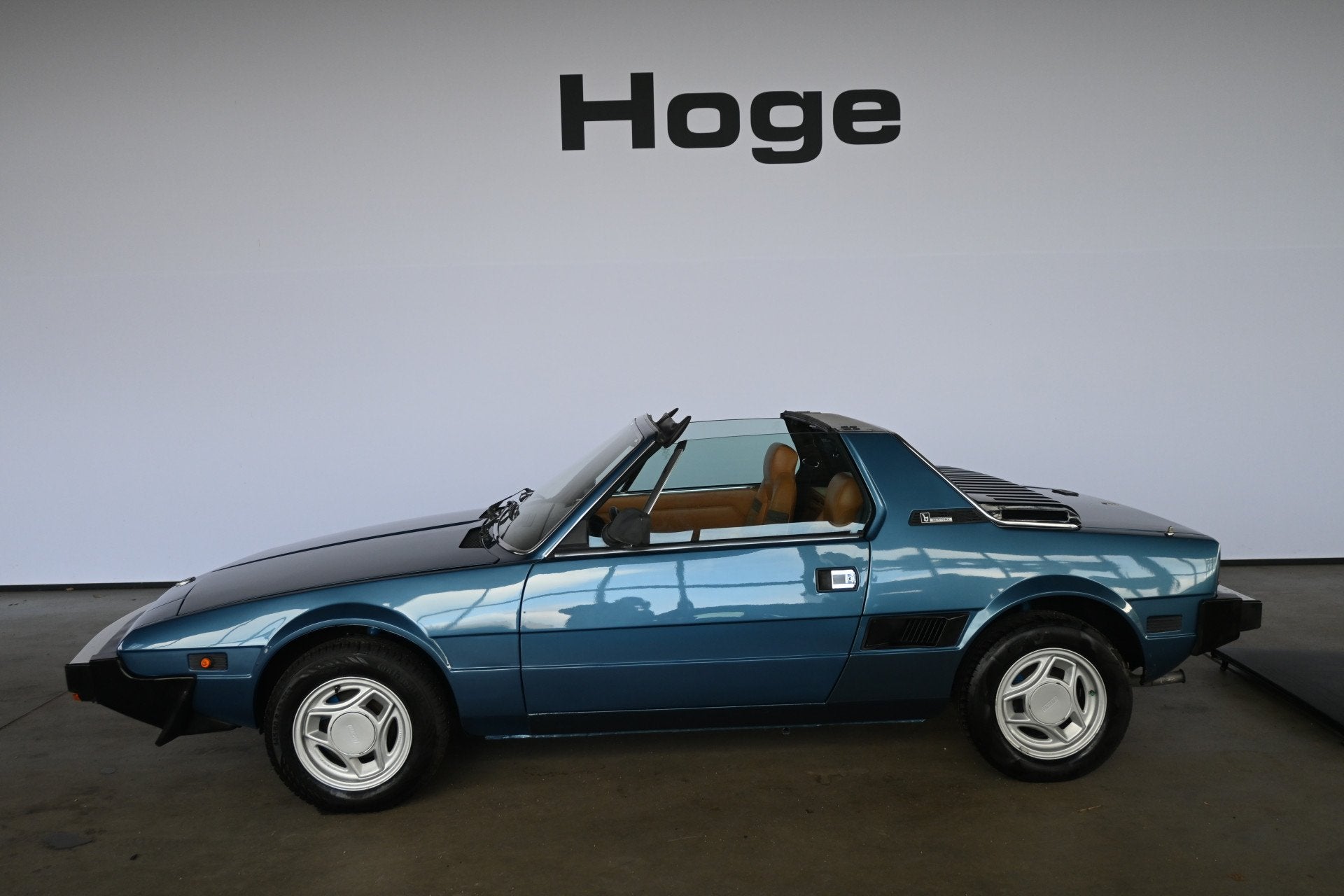 Fiat x1/9 BERTONE Sport 1500 Five speed Inruil Mogelijk!, 1498 cc, Cabriolet, Blauw, Leder