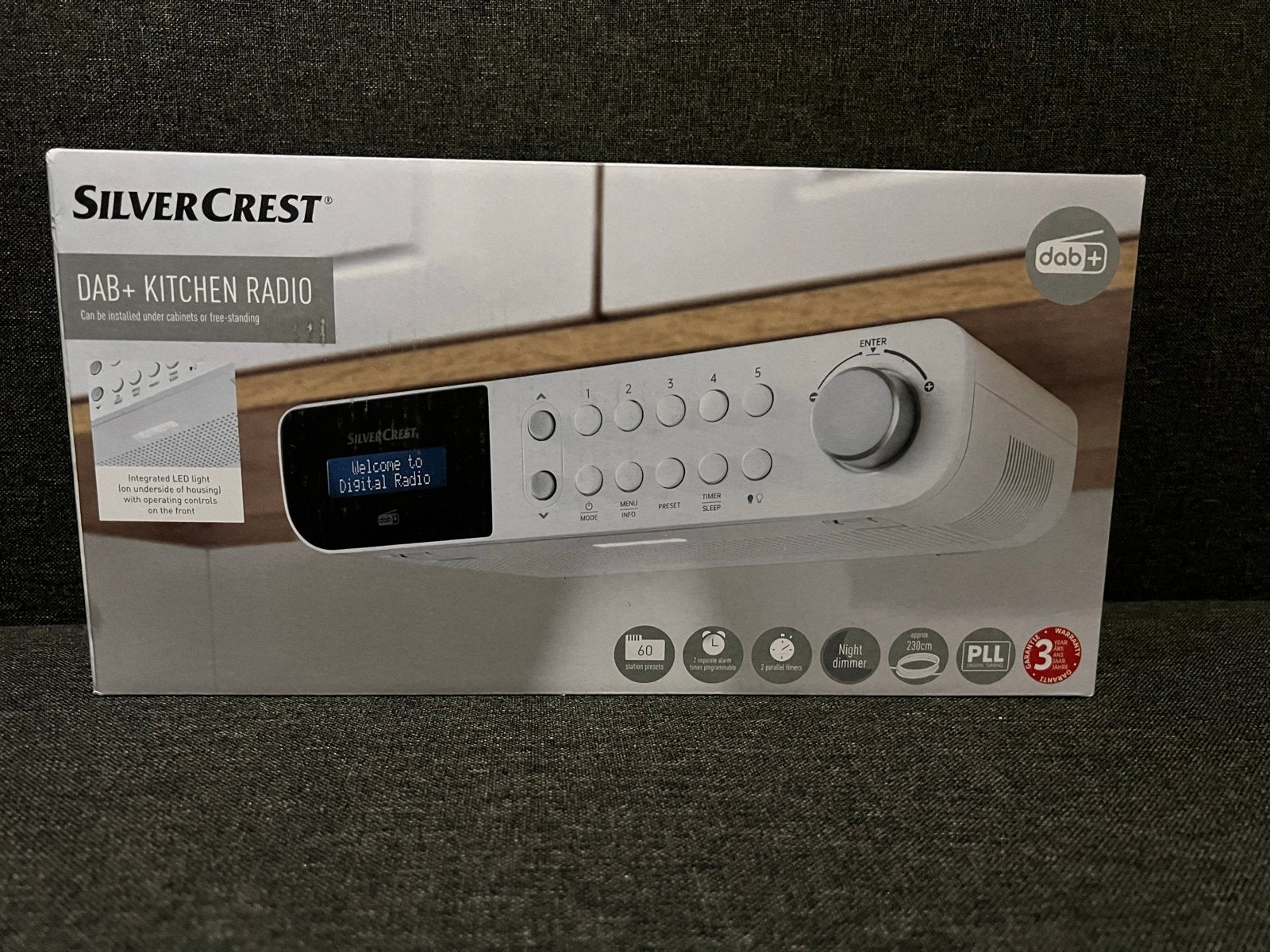SilverCrest DAB+ Keukenradio - Nieuw in doos, Ophalen of Verzenden, Nieuw, Bouwradio