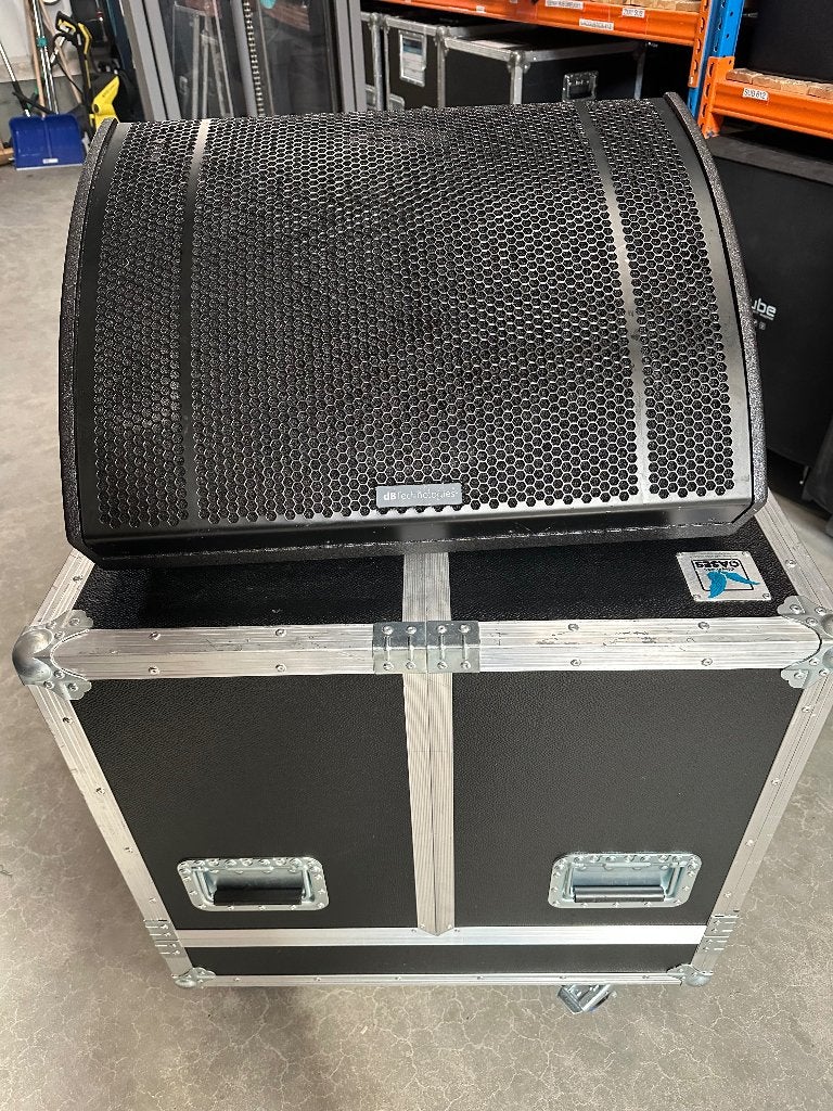 dB Technologies V!O W15T set, Monitor(versterker), Zo goed als nieuw, 1000 watt of meer, Ophalen