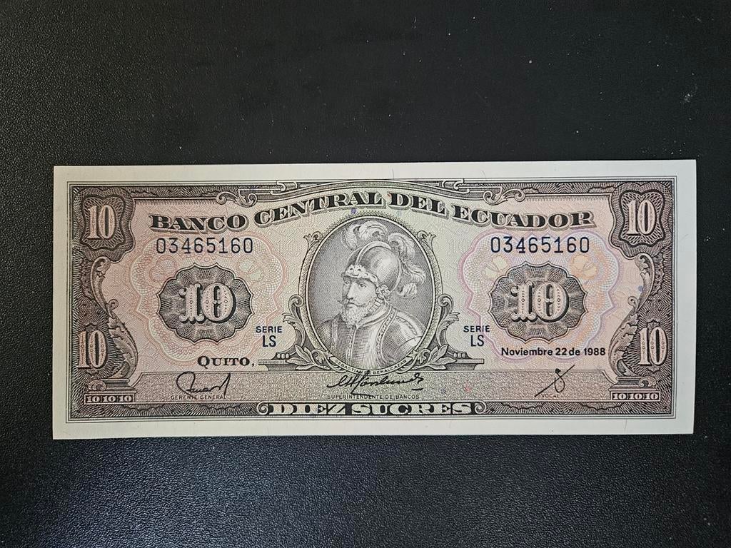 Ecuador pick 121 1988(5) UNC, Ophalen of Verzenden, Zuid-Amerika, Los biljet
