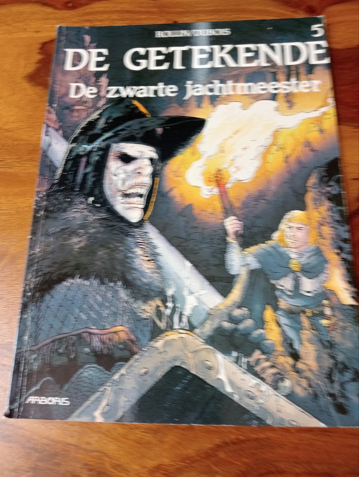 De Getekende: De Zwarte Jachtmeester (Robins/Dubois), Eén stripboek, Ophalen of Verzenden, Gelezen, Robins / Dubois
