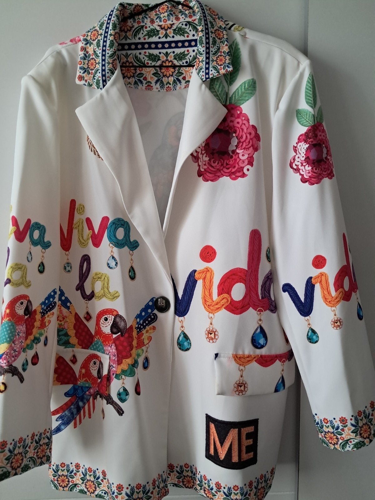 Nieuwe kleurrijke colbert XXL - Viva la Vida, Ophalen of Verzenden