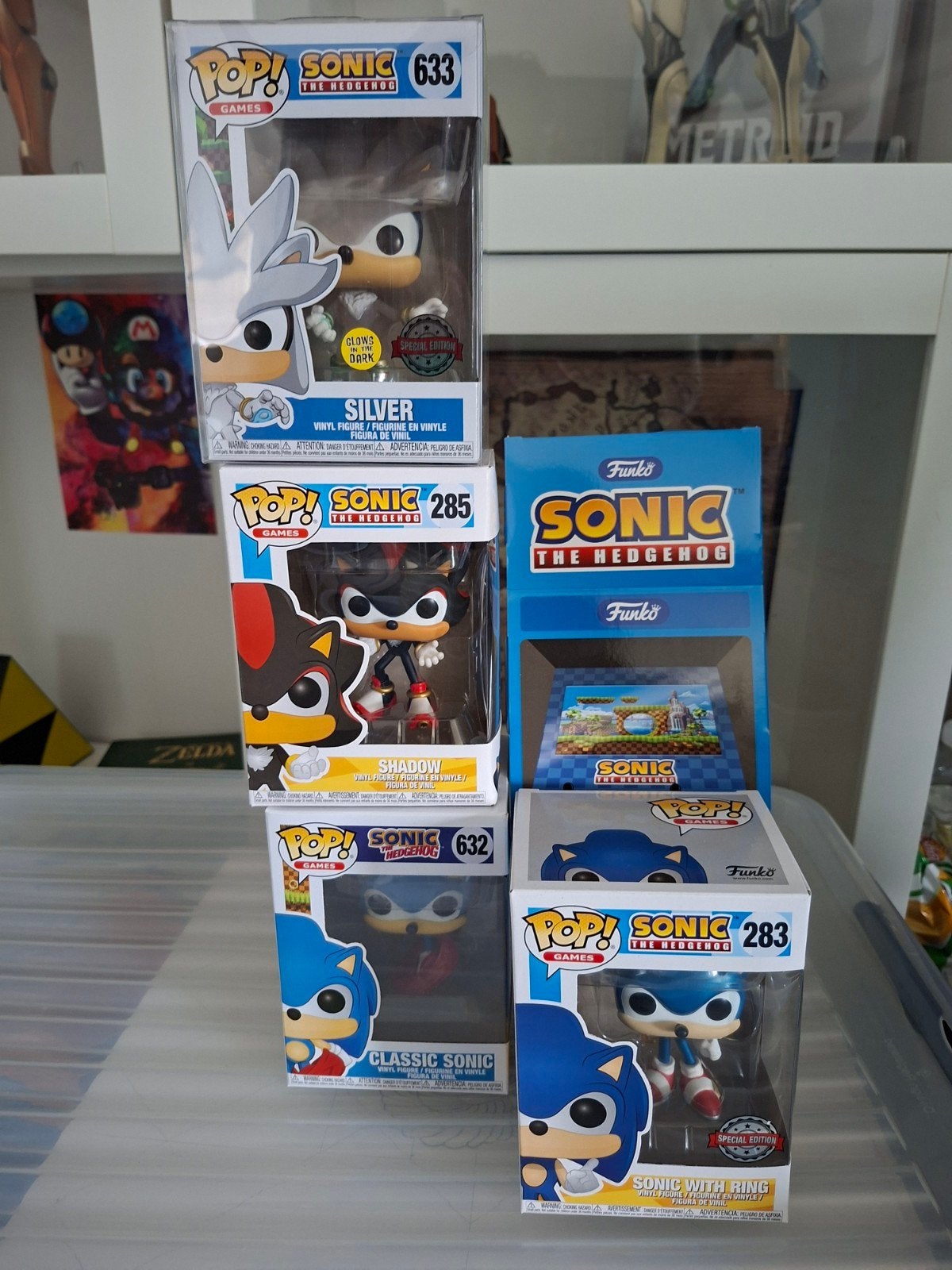 Diverse Sonic Funko Pops, Ophalen of Verzenden, Zo goed als nieuw