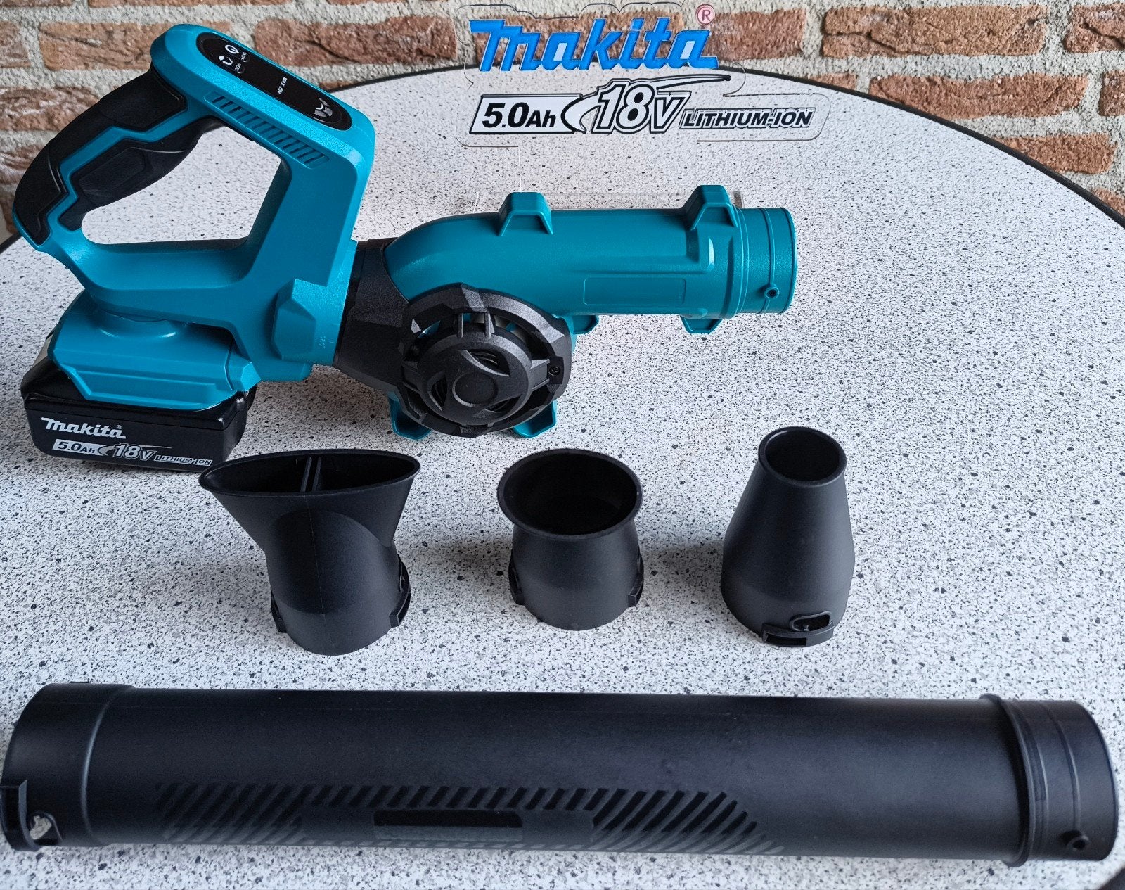 Compacte Bladblazer geschikt voor Makita 18V & 14,4V accu, Nieuw, Ophalen of Verzenden, Makita Compatible, Accu