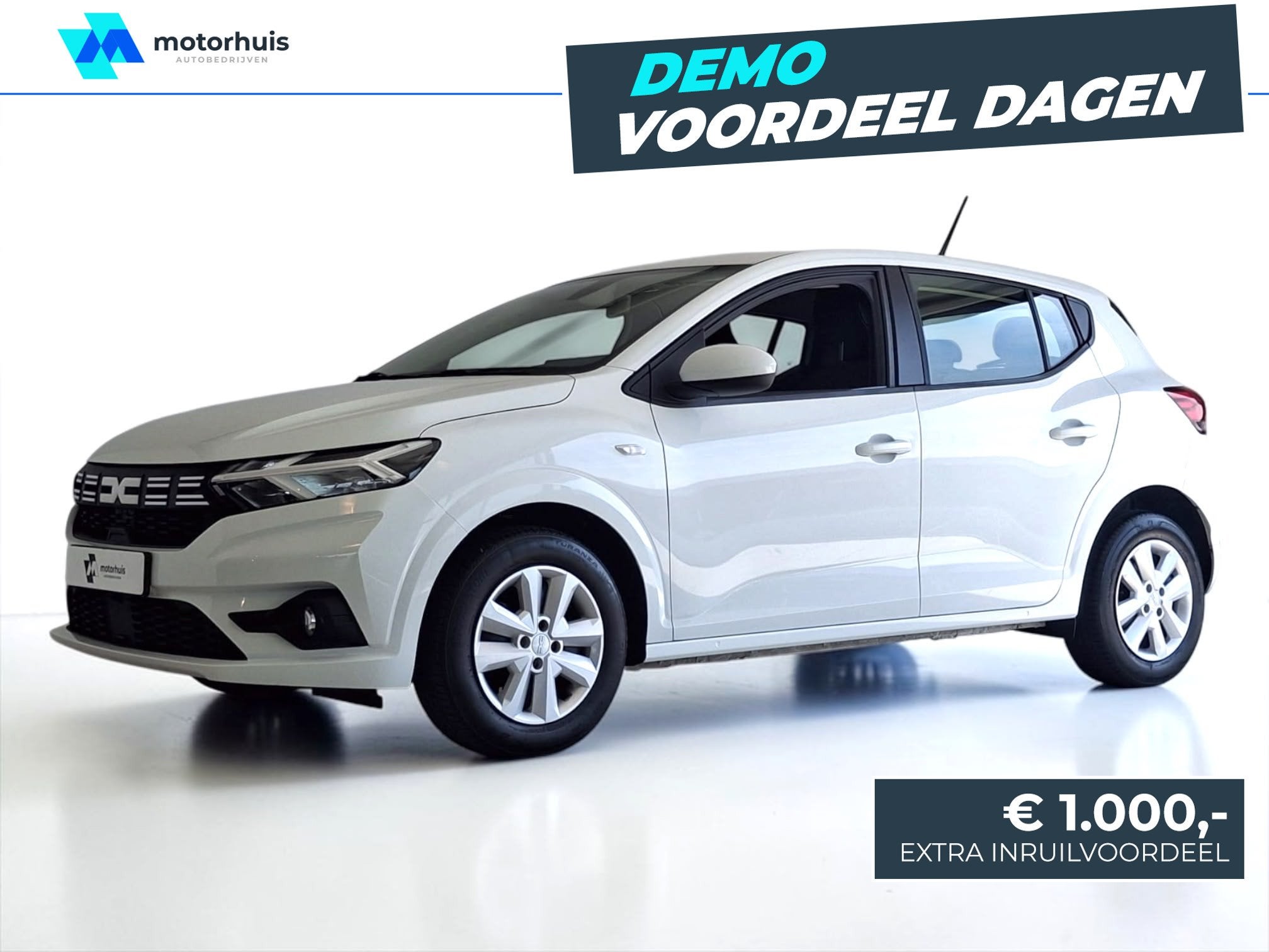 Dacia Sandero 1.0 Tce, Auto's, Dealer onderhouden, Gebruikt, Euro 6, 1073 kg