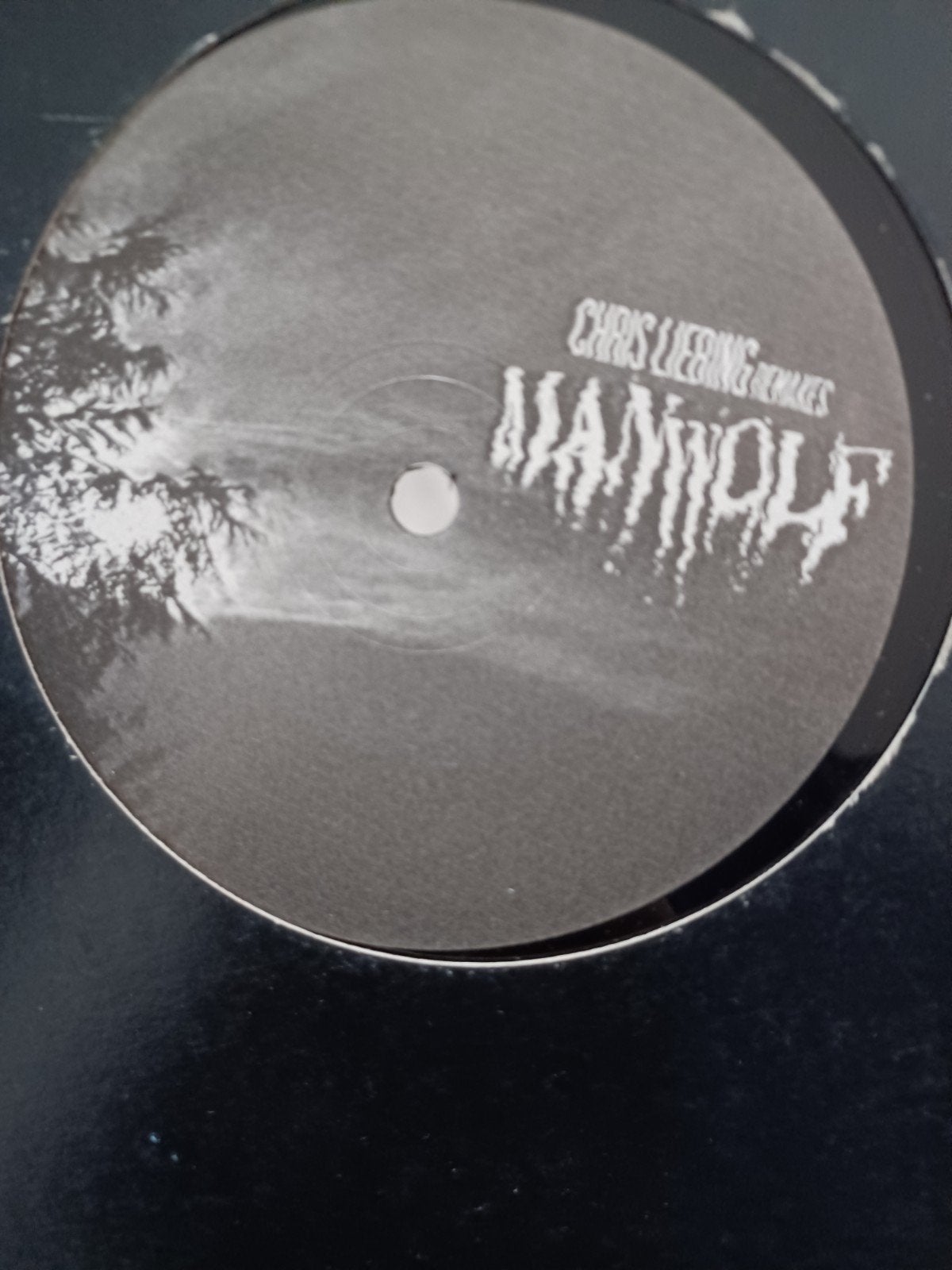 chris liebing Manwolf vinyl, Cd's en Dvd's, Vinyl | Dance en House, Ophalen of Verzenden, Zo goed als nieuw, 12 inch