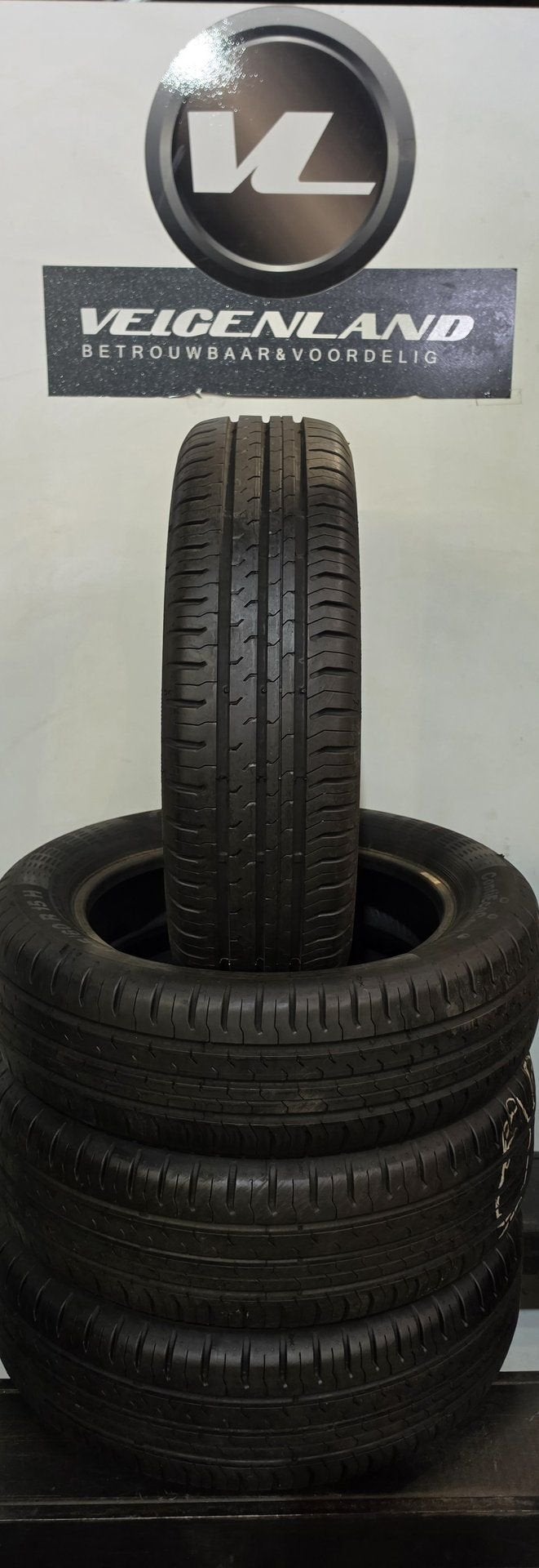 Continental Eco Contact 5 165-60-15 1656015 165/60R15 77H, Gebruikt, 15 inch, -, -