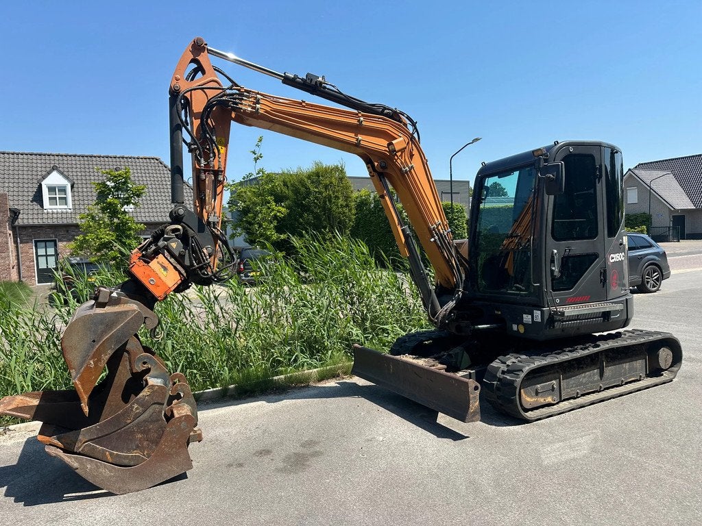 Case CX60C (bj 2017), Graafmachine