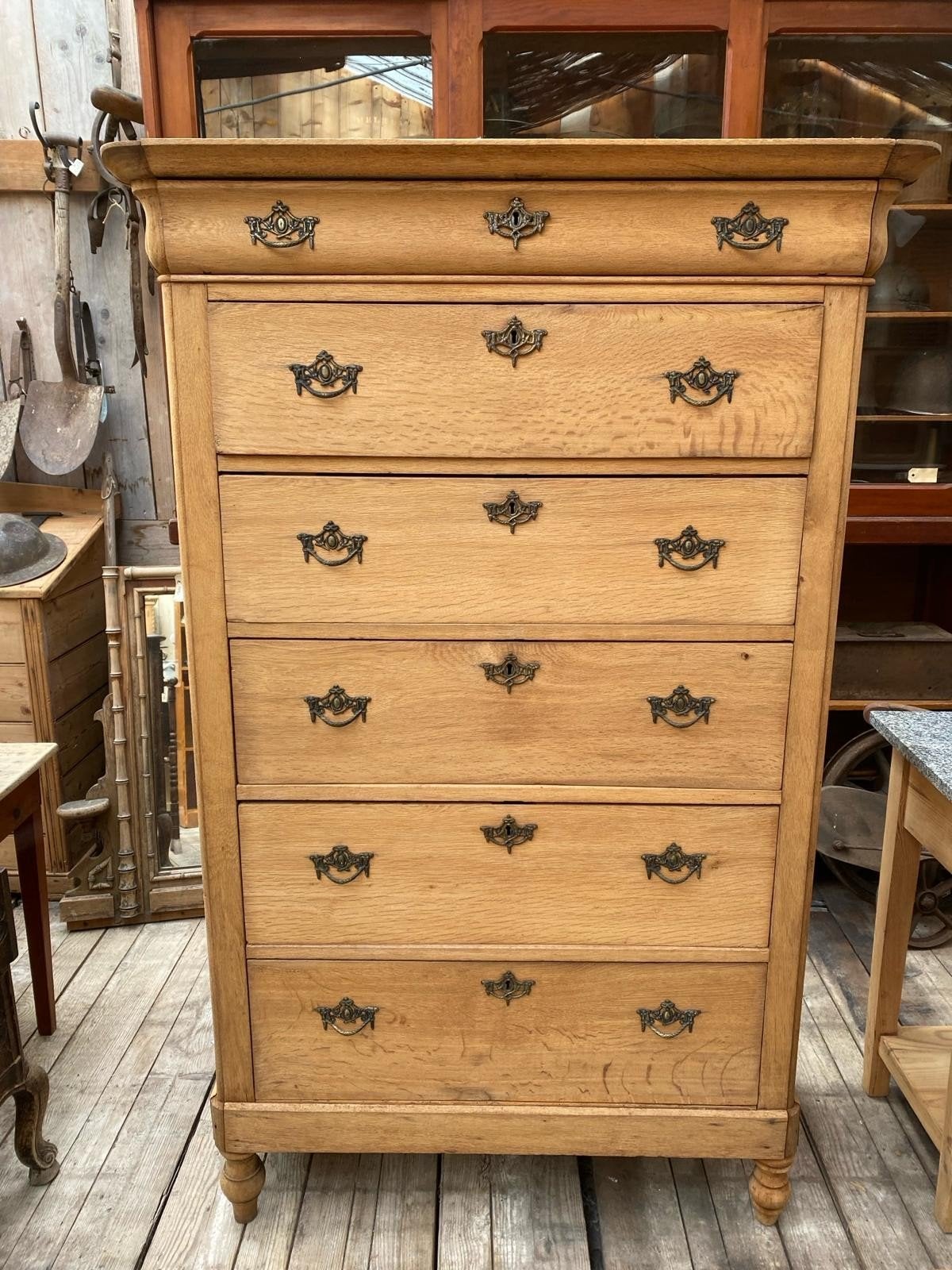 Mooie landelijke chiffoniere Franse ladekast