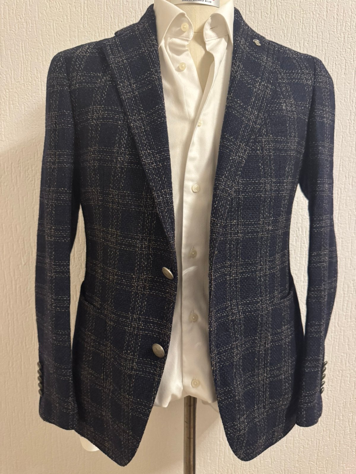Tagliatore Jasje, Kleding | Heren, Verzenden, Zo goed als nieuw, Maat 48/50 (M), Blauw