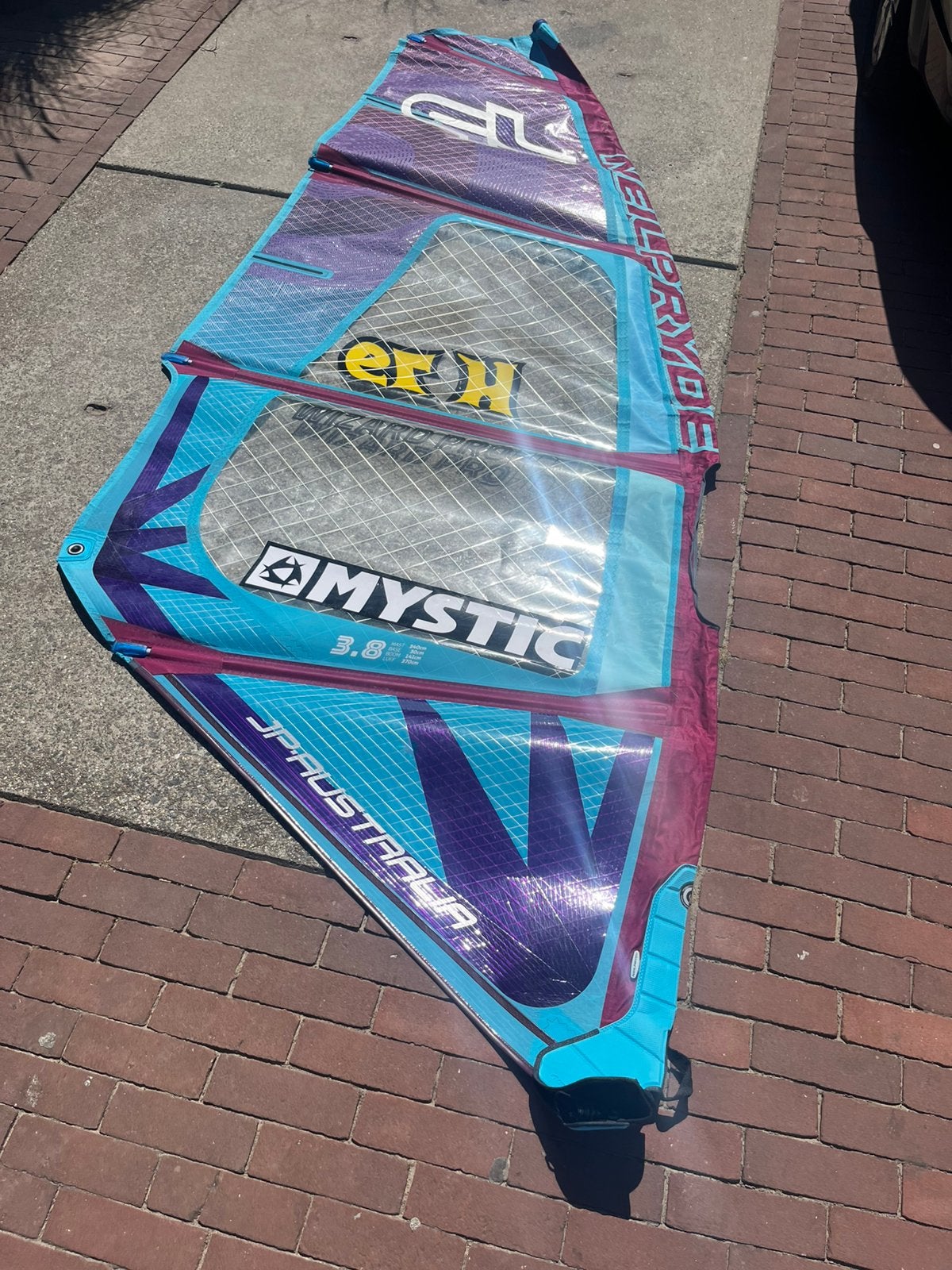 Neil Pryde Wizard Pro HD 3,8 4,2 4,5 4,8, Watersport en Boten, Windsurfen, Ophalen of Verzenden, Zo goed als nieuw, Zeil