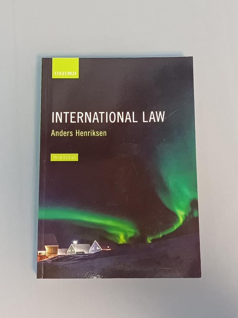 International Law - Anders Henriksen (Third edition), Boeken, Ophalen of Verzenden