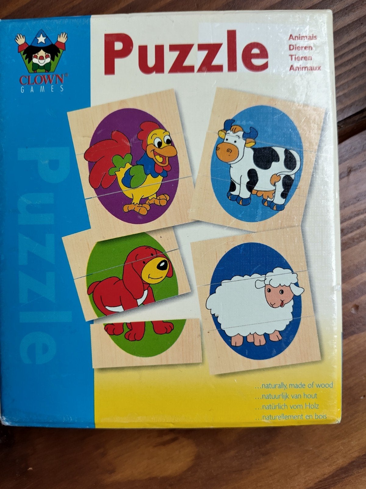 puzzel van hout, Ophalen of Verzenden, Zo goed als nieuw, Overige typen