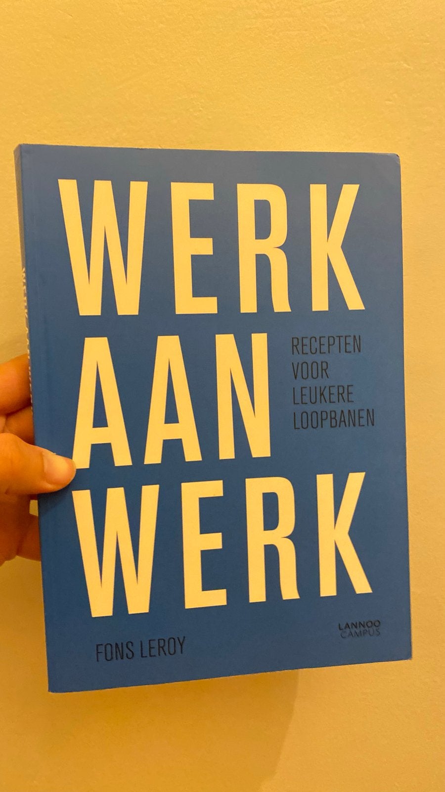 Werk Aan Werk - Recepten voor Leukere Loopbanen, Ophalen of Verzenden, Zo goed als nieuw, Personeel en Organisatie