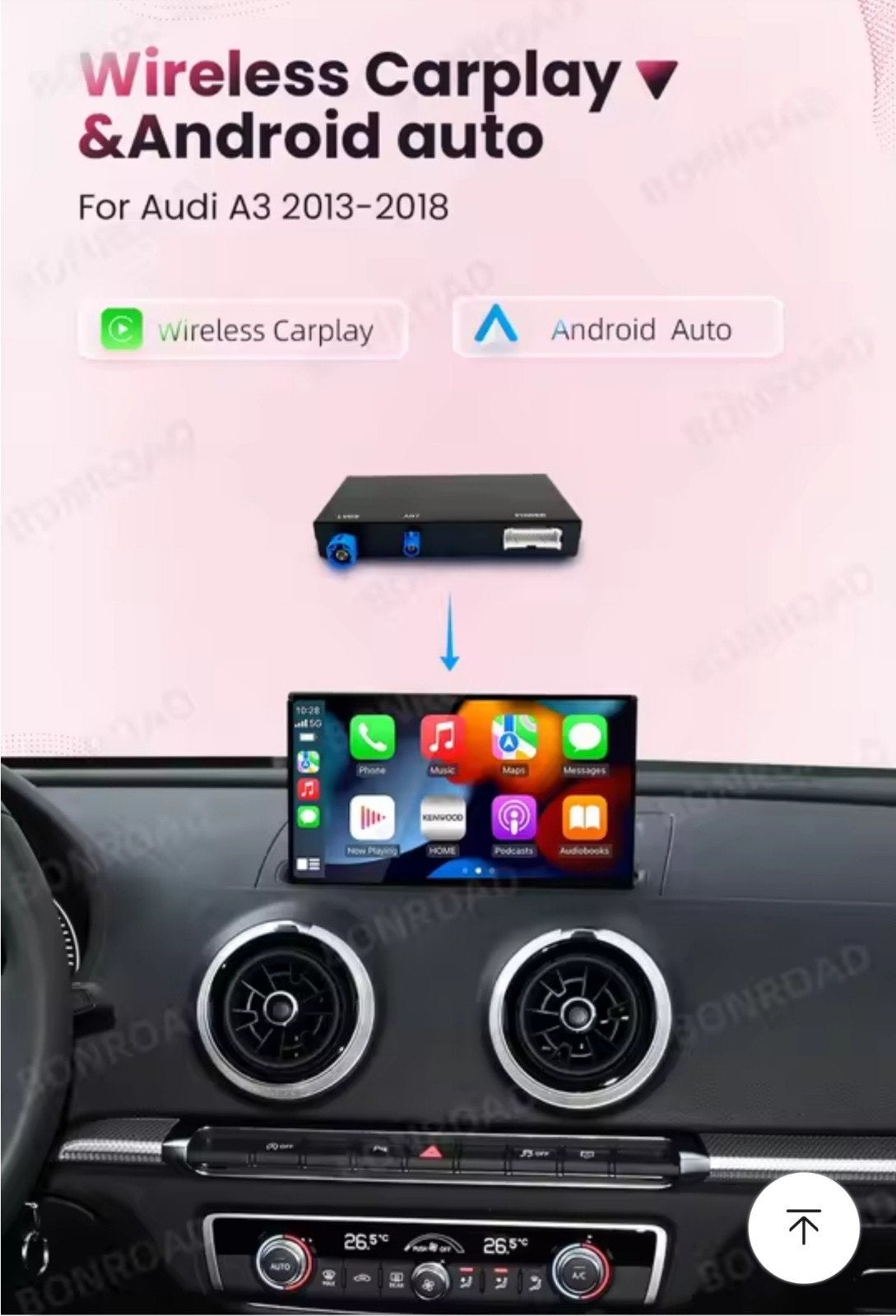 Audi A3 8V Wireless CarPlay & Android Auto module 2013-2018, Ophalen of Verzenden, Zo goed als nieuw