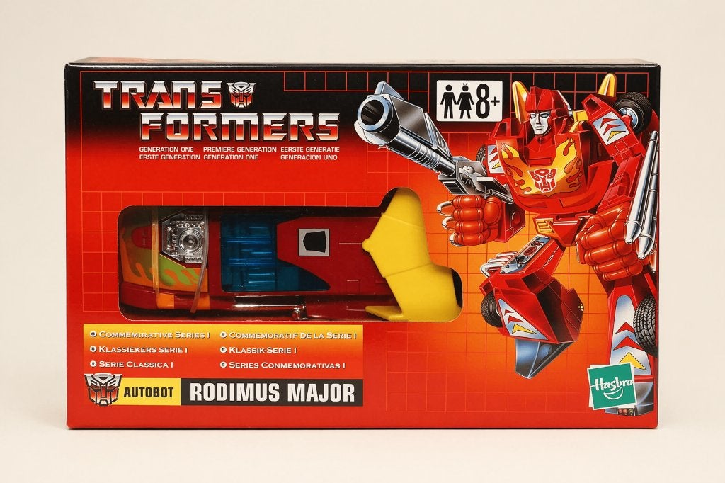 Transformers Hasbro Commemorative Series1 Rodimus Major MISB, Verzamelen, Transformers, G1, Ophalen of Verzenden, Nieuw, Autobots