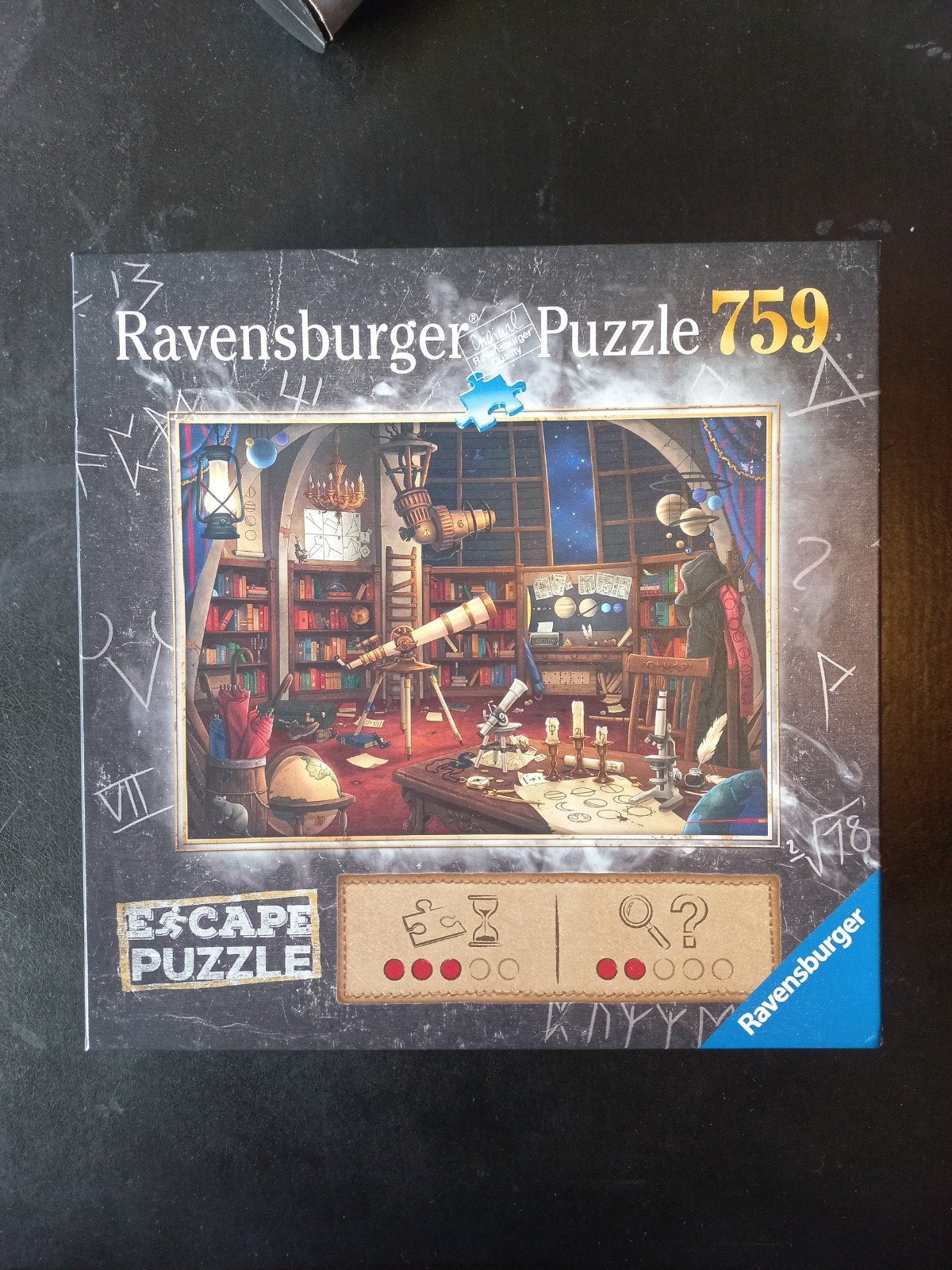 Ravensburger Escape Puzzle 759 stukjes - Sterrenkijker, Hobby en Vrije tijd, Denksport en Puzzels, Ophalen of Verzenden, 500 t/m 1500 stukjes