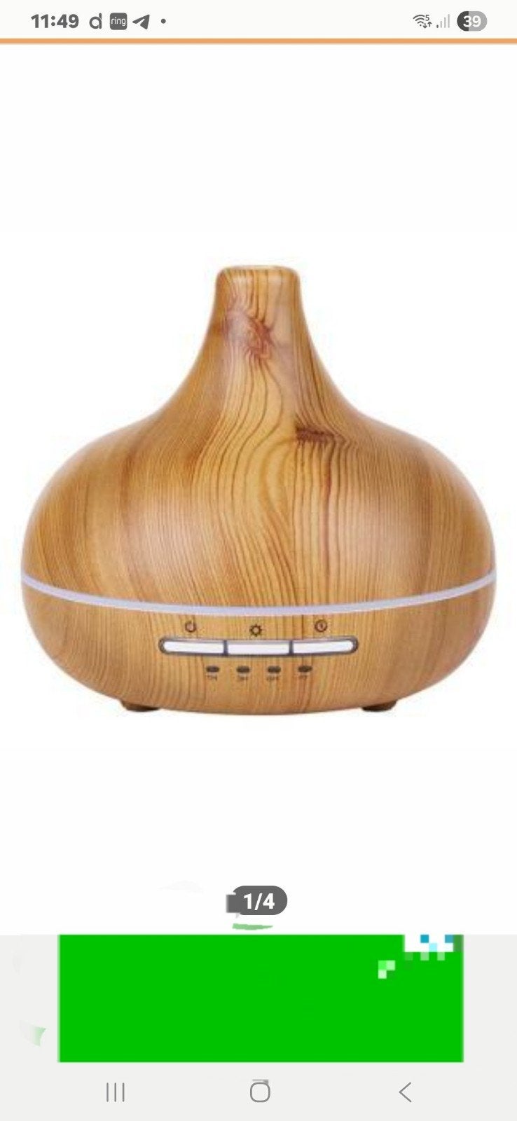 Aroma Diffuser met Essentiële Oliën, Witgoed en Apparatuur, Ophalen of Verzenden, Nieuw, Luchtbevochtiger