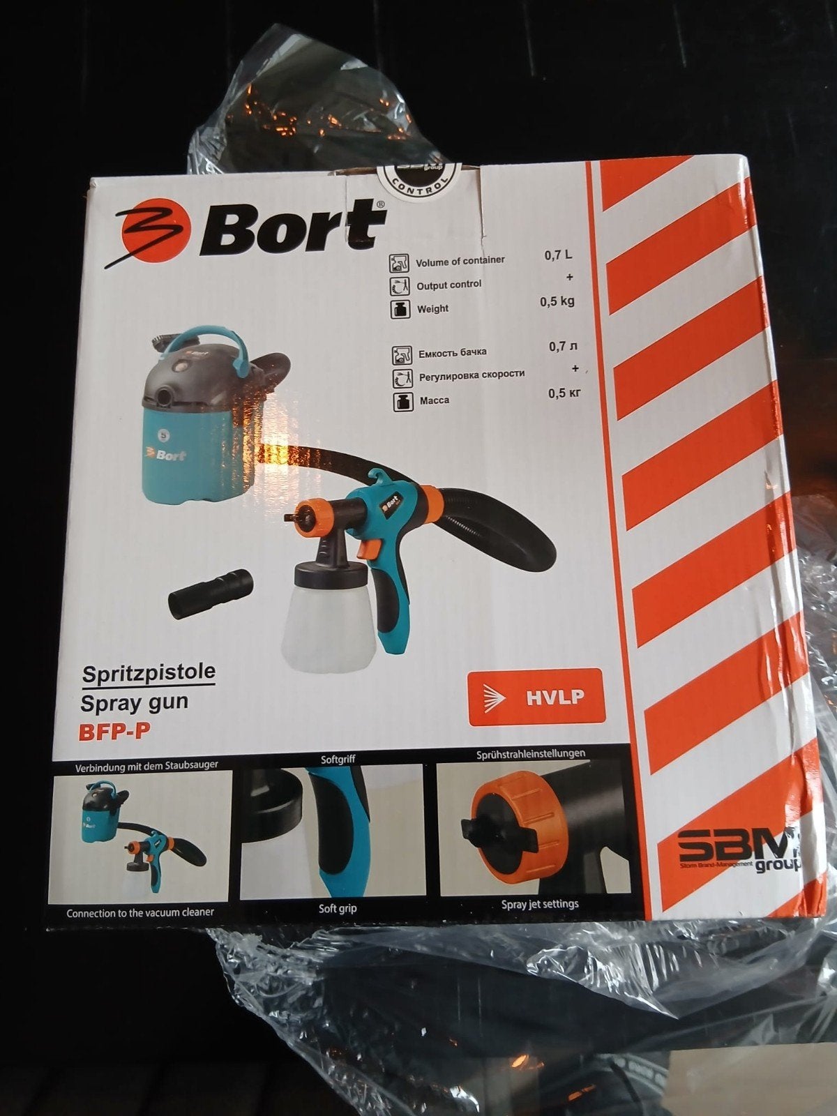 PARTIJ  30 stuks  Bort BFP-P Spuitpistool - Nieuw in doos, Overige kleuren, Nieuw, Ophalen of Verzenden, Verf