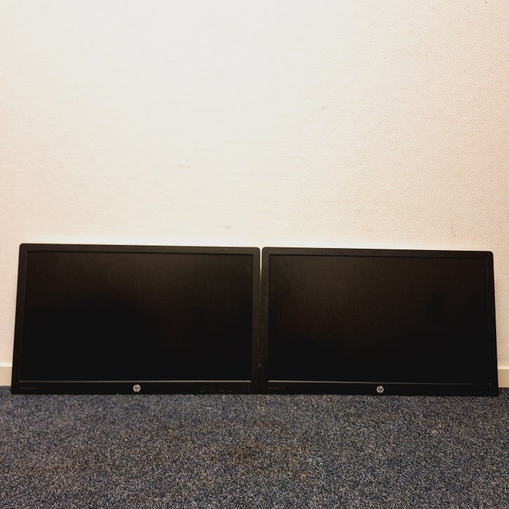 2x HP EliteDisplay E232 | 23" IPS Monitor | Zie Omschrijving