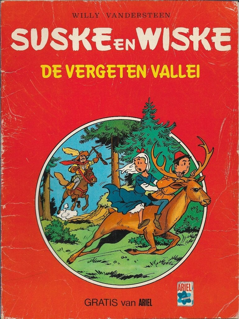 Suske en Wiske - De vergeten vallei (Ariel), Eén stripboek, Ophalen of Verzenden, Gelezen