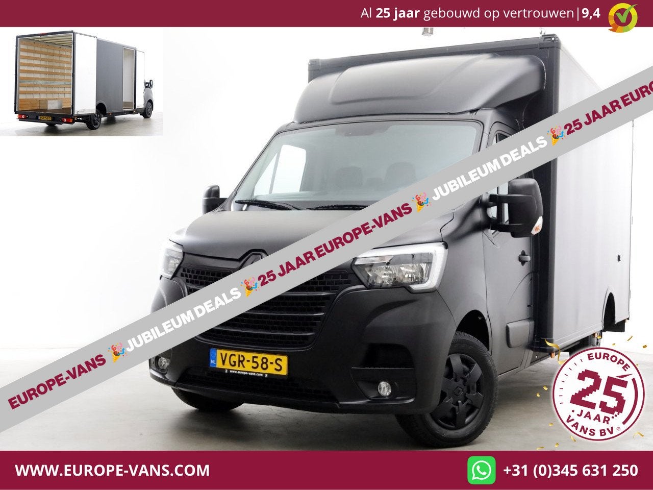 Renault Master T35 2.3 DCI 150pk E6 Durisotti Lowliner Bakwa, 145 pk, Gebruikt, Euro 6, 4 cilinders