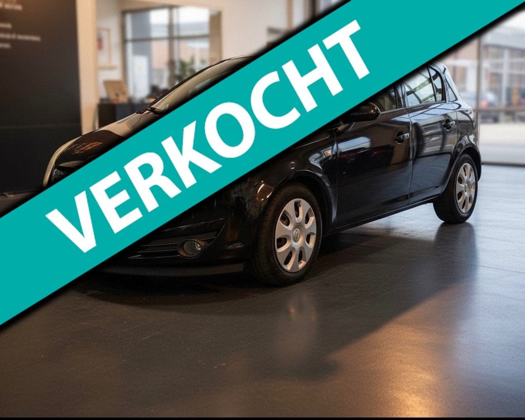 Opel Corsa 1.4-16V Enjoy-nieuwe ketting-airco-elek ramen-net, Auto's, Voorwielaandrijving, 1063 kg, Gebruikt, 4 cilinders