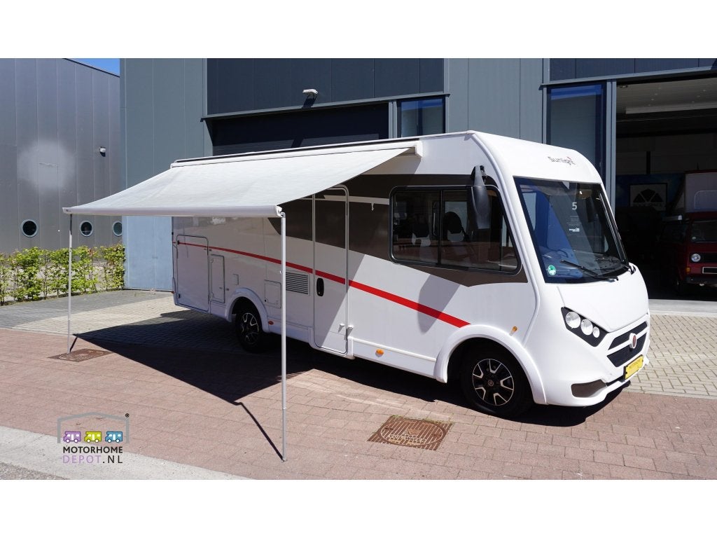 Sunlight I67S Automaat / lengte bedden / goed onderhouden, Caravans en Kamperen, Campers, Standaard zit, Sunlight, Ringverwarming